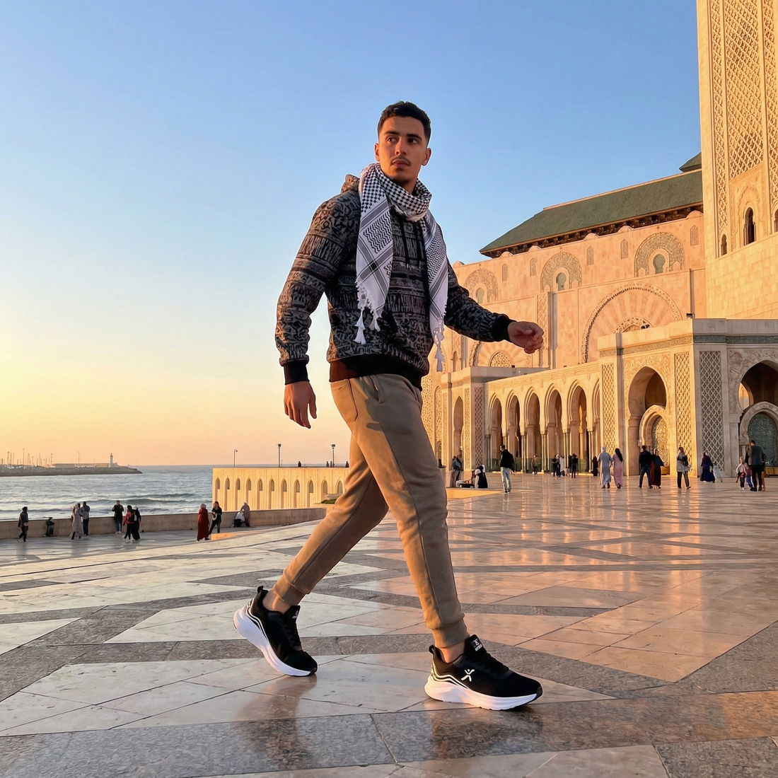 Espadrilles Airflex™ Ref:TX-603 -BLACK/WHITE