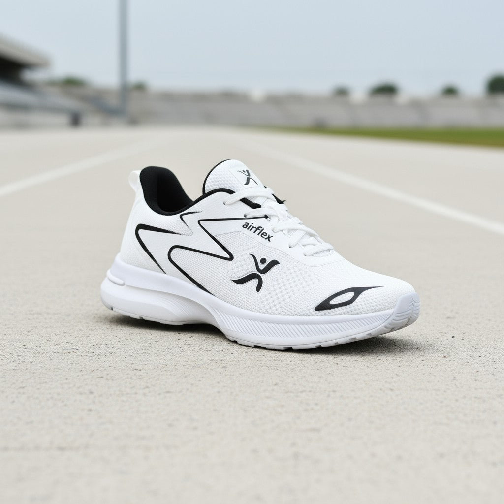 Espadrilles Airflex™ Ref:TX 2214-WHITE/BALCK