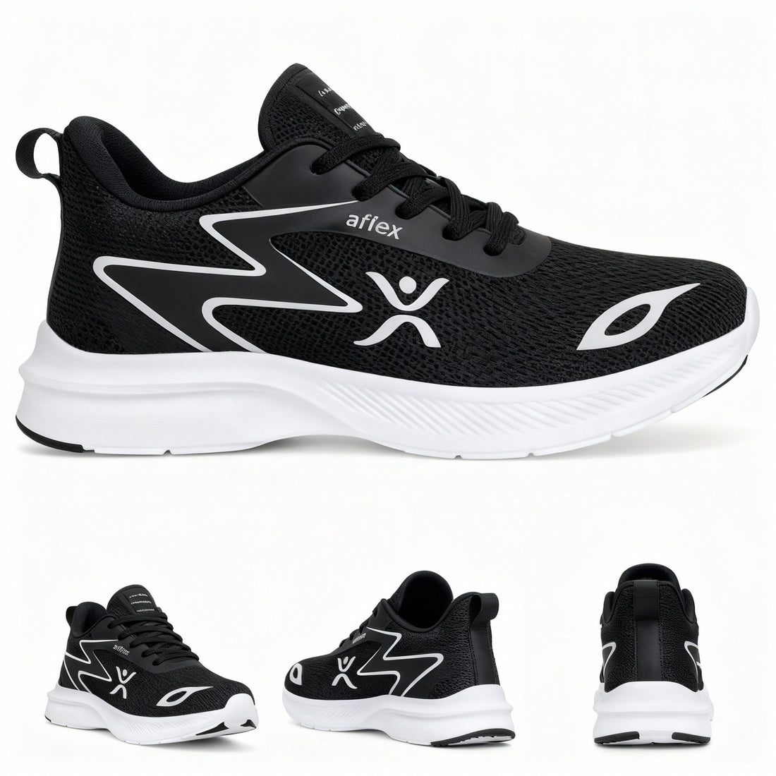 Espadrilles Airflex™ Ref:TX 2214- BALCK/White