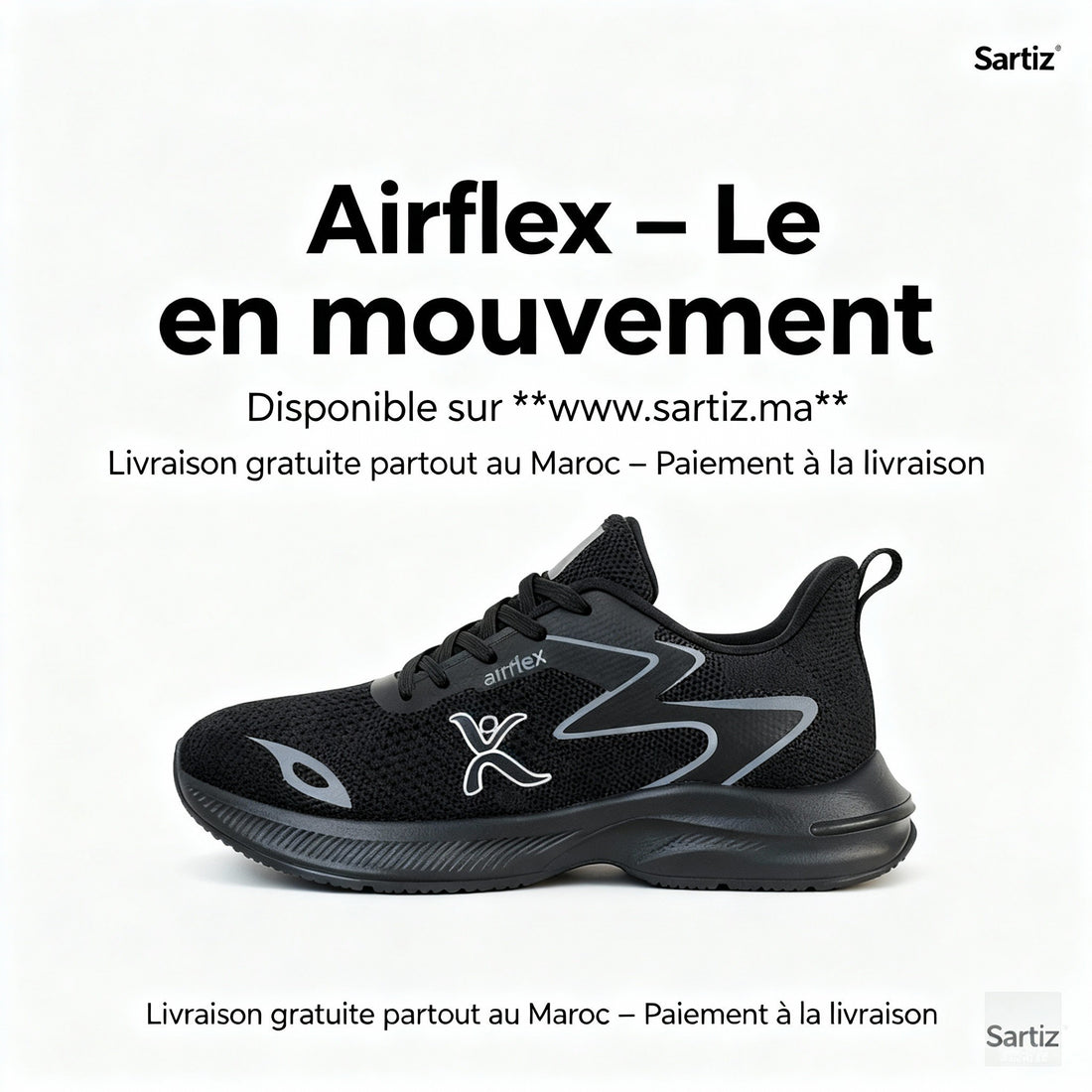 Espadrilles Airflex™ Ref:TX 2214- BALCK